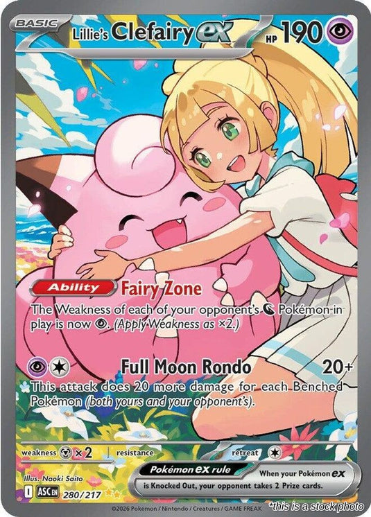 Lillie's Clefairy ex - 280/217