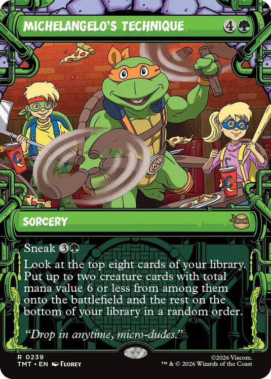 Michelangelo's Technique (Showcase)