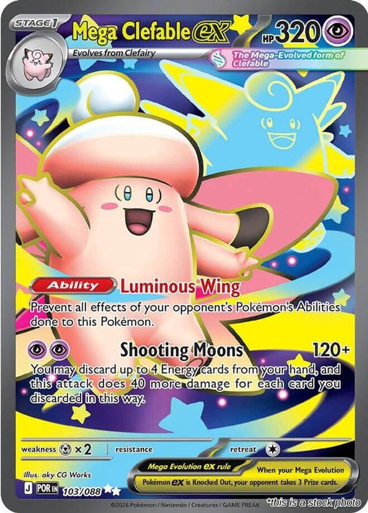 Mega Clefable ex - 103/088