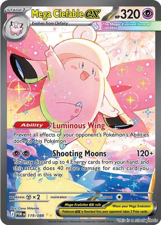 Mega Clefable ex - 119/088