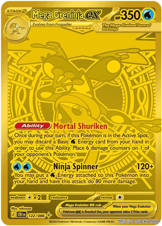 Mega Greninja ex - 122/086