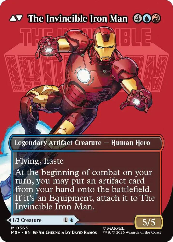 Load image into Gallery viewer, Tony Stark (Borderless) (0363) (Back)
