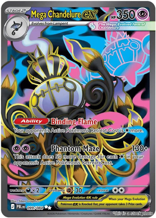 Mega Chandelure ex - 099/084