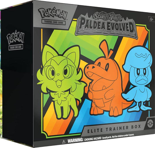 Pokemon Paldea Evolved Elite Trainer Box (ETB) Pokemon Paldea Evolved Elite Trainer Box (ETB)