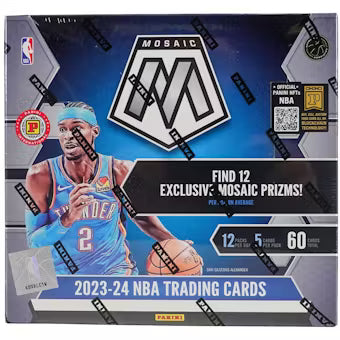 2023/24 Panini Mosaic Basketball International Hobby Box - Northwest Card Company
