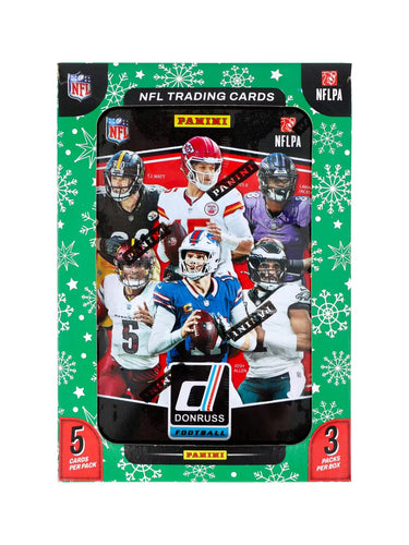 2025 Panini Donruss Football Winter Holiday Tin (Box) - Northwest Card Company