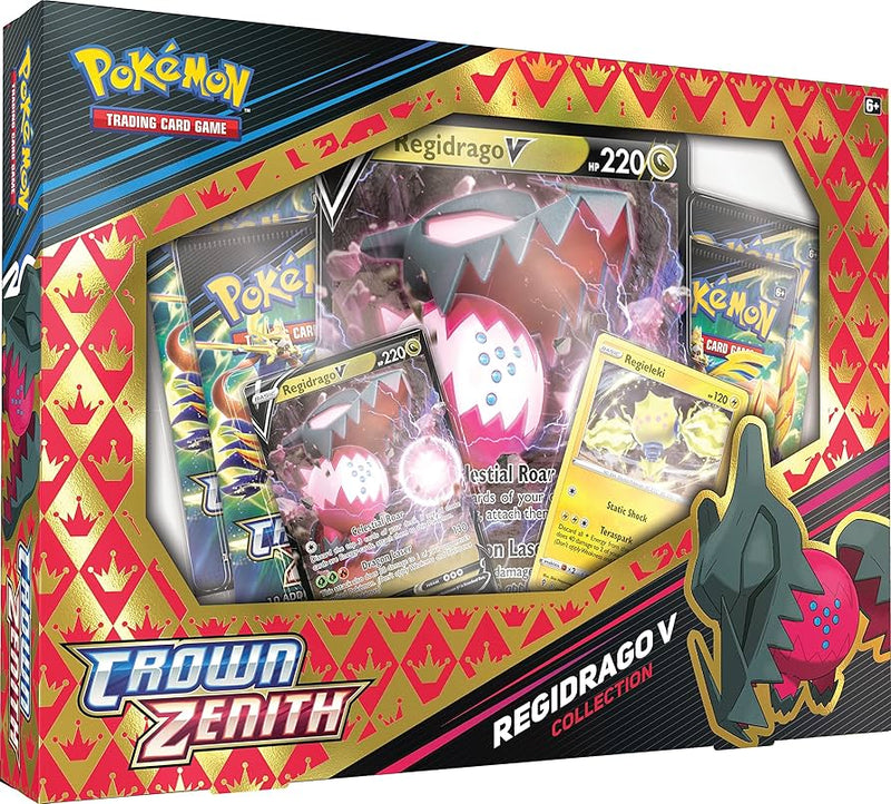 Load image into Gallery viewer, Pokemon Crown Zenith Collection- Regidrago V &amp; Regieleki V Set of 2
