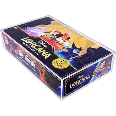 Bearish Acrylic Case- Lorcana Booster Display Not Shrinkwrapped - Northwest Card Company