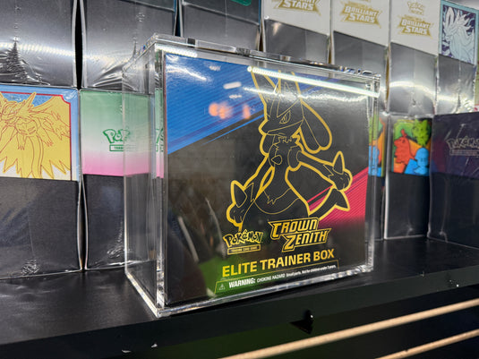 Acrylic Magnetic Pokemon Elite Trainier Box (ETB) Display Case - Northwest Card Company