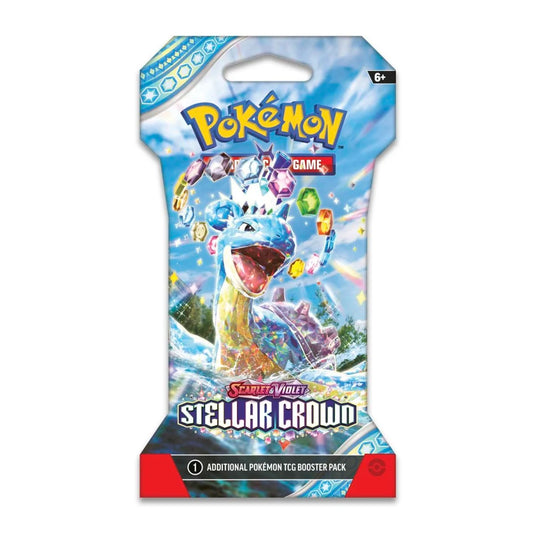 Pokemon Stellar Crown Sleeved Booster Pack - Northwest Card Company