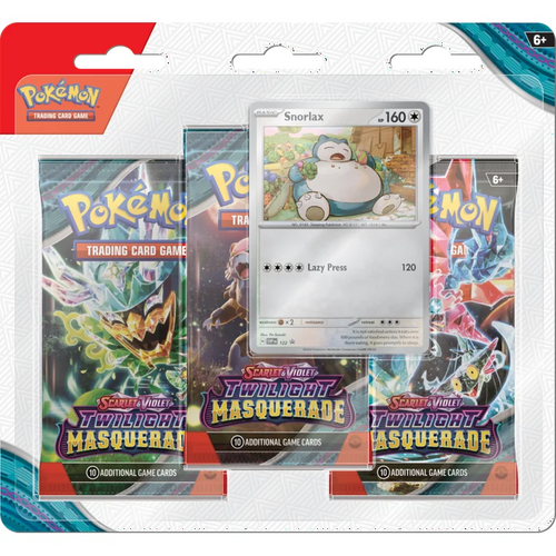 Pokemon Twilight Masquerade 3-Pack Blister (Artwork Varies) - Northwest Card Company