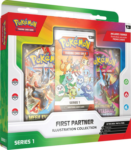 Pokemon First Partner Illustration Collection Series 1- Ships 3/20 - Northwest Card Company