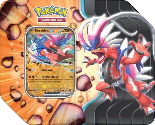 Pokemon Slashing Legends Tin (Artwork Varies)