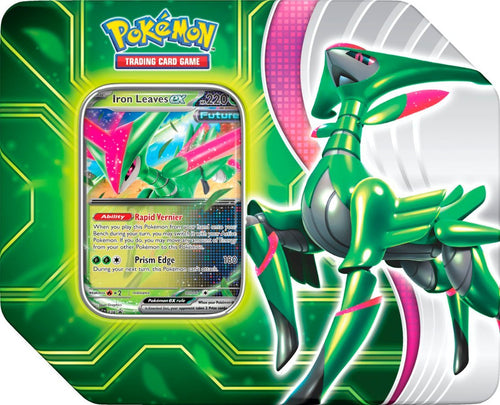 Pokemon Paradox Clash Tin- Iron Leaves