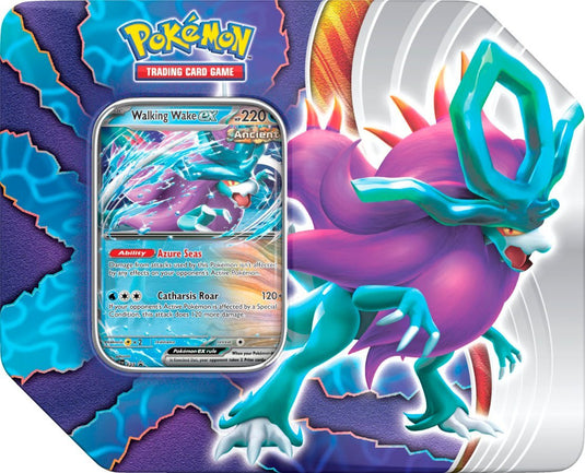 Pokemon Paradox Clash Tin- Walking Wake