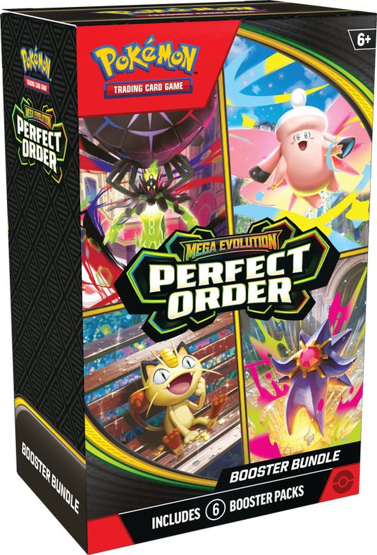 Pokemon Mega Evolution Perfect Order Booster Bundle- Ships 3/27 - Northwest Card Company