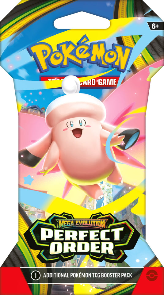 Pokemon Mega Evolution Perfect Order Sleeved Booster Pack (Random Art)- Ships 3/27 - Northwest Card Company