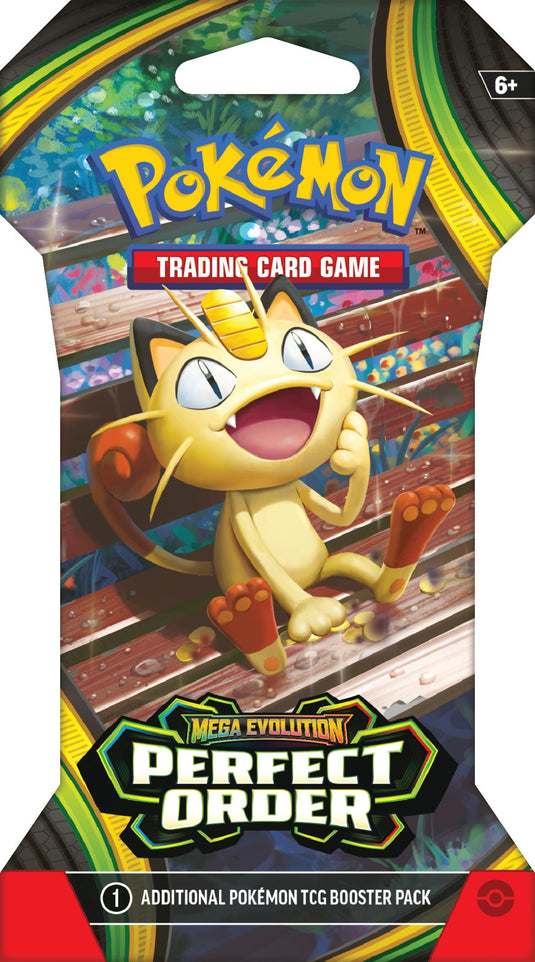 Pokemon Mega Evolution Perfect Order Sleeved Booster Pack (Random Art)- Ships 3/27 - Northwest Card Company