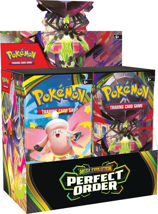 Pokemon Mega Evolution Perfect Order Booster Box- Ships 3/27 - Northwest Card Company