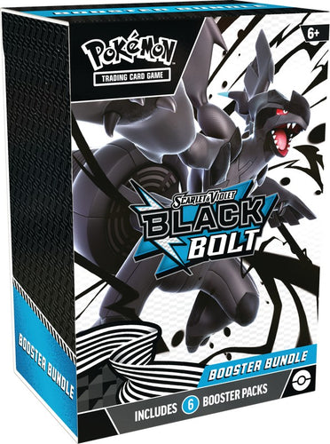 Pokemon Black Bolt Booster Bundle (Preorder Ships 8/22) - Northwest Card Company