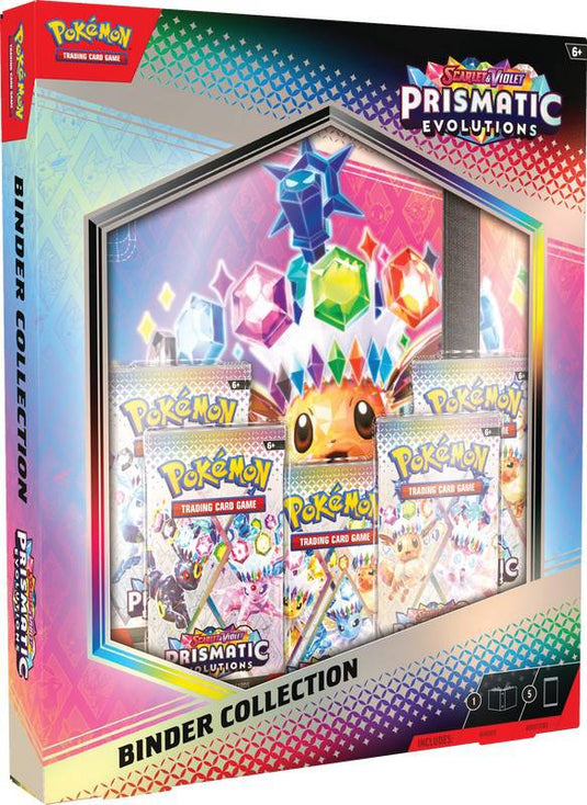 Pokemon Prismatic Evolutions Binder Collection Pokemon Prismatic Evolutions Binder Collection