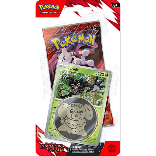 pokemon destined rivals booster box promo Destined Rivals Checklane Blister (Artwork Varies)