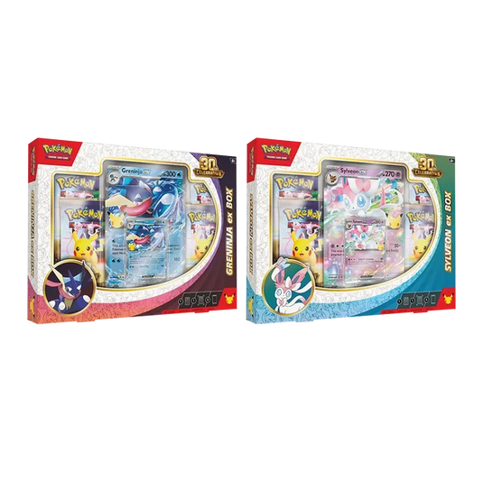 Pokemon 30th Celebration ex Box (Set of 2)