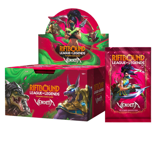 Riftbound League of Legends TCG- Vendetta Booster Display