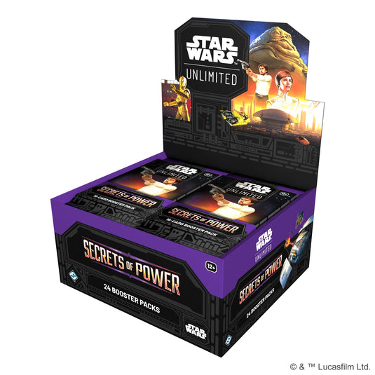 Star Wars: Unlimited - Secrets of Power Booster Display PRE-SALE - Northwest Card Company