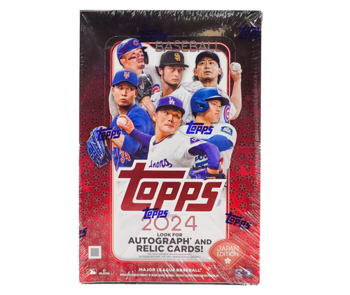 2024 Topps Baseball Japan Edition Hobby Box - Northwest Card Company