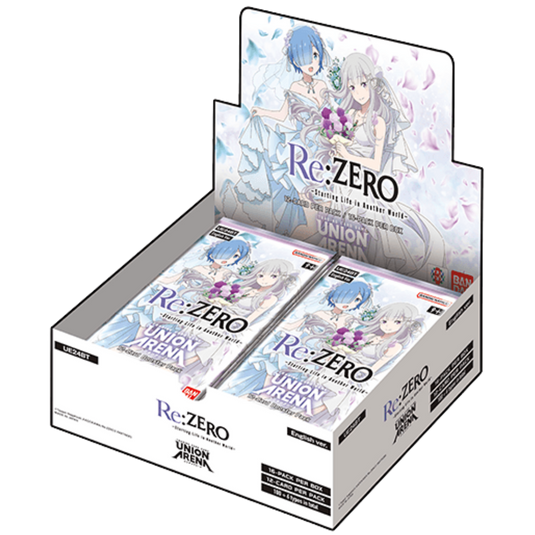 Union Arena TCG English UE24BT Re:Zero Starting Life in Another World Booster Box