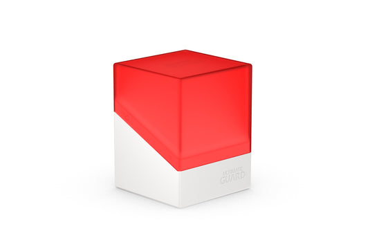 Ultimate Guard Boulder 100+ Synergy Red/White - Northwest Card Company