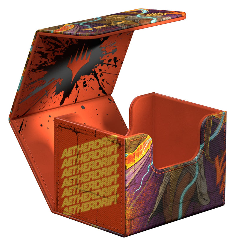 Load image into Gallery viewer, Sidewinder Deck Box 100+ Xenoskin Magic: The Gathering - Aetherdrift - Ketramose, the New Dawn
