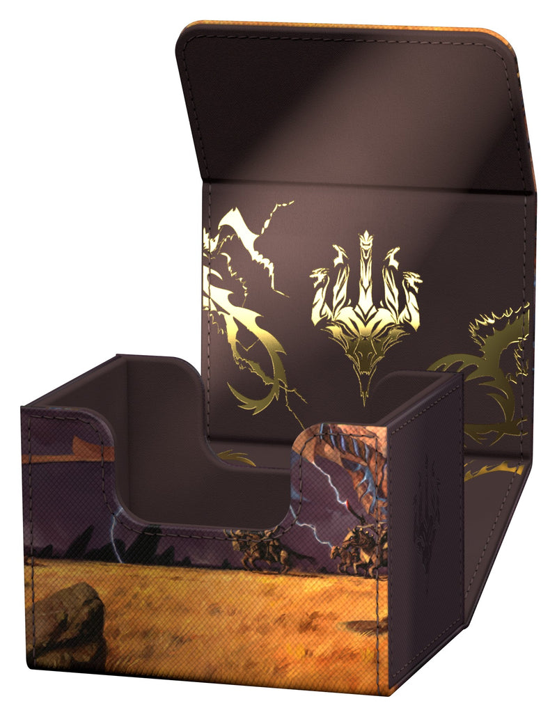 Load image into Gallery viewer, Sidewinder Deck Box 100+ Xenoskin Magic: The Gathering Tarkir: Dragonstorm 7
