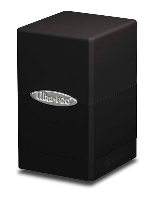 Ultra Pro Deck Box: Satin Tower - Black - Northwest Card Company