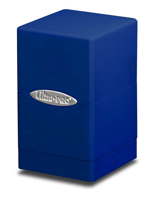Ultra Pro Deck Box: Satin Tower - Blue - Northwest Card Company