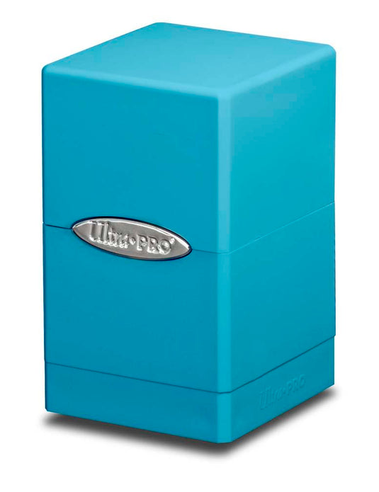 Ultra Pro Deck Box: Satin Tower - Light Blue - Northwest Card Company