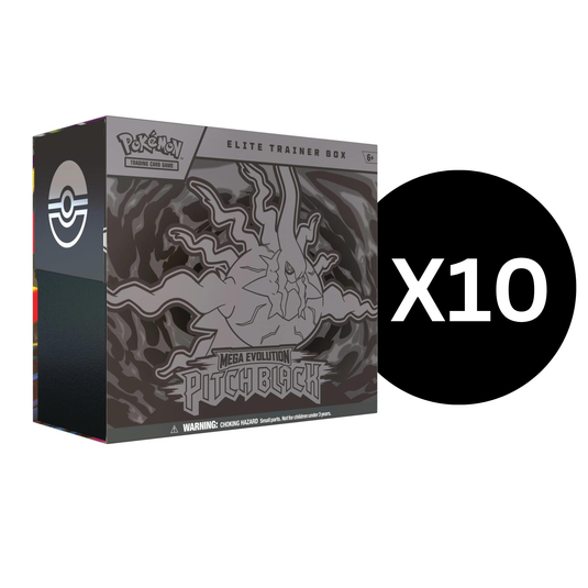 Pokemon Pitch Black Elite Trainer Box (ETB)- Sealed Case