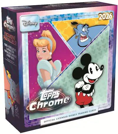 2026 Topps Chrome Disney Mega Box