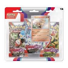 Load image into Gallery viewer, Pokemon Scarlet &amp; Violet 3 Pack Blister (Artwork Varies) - Northwest Card Company
