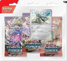 Load image into Gallery viewer, Pokemon Temporal Forces 3 Pack Blister (Artwork Varies) - Northwest Card Company

