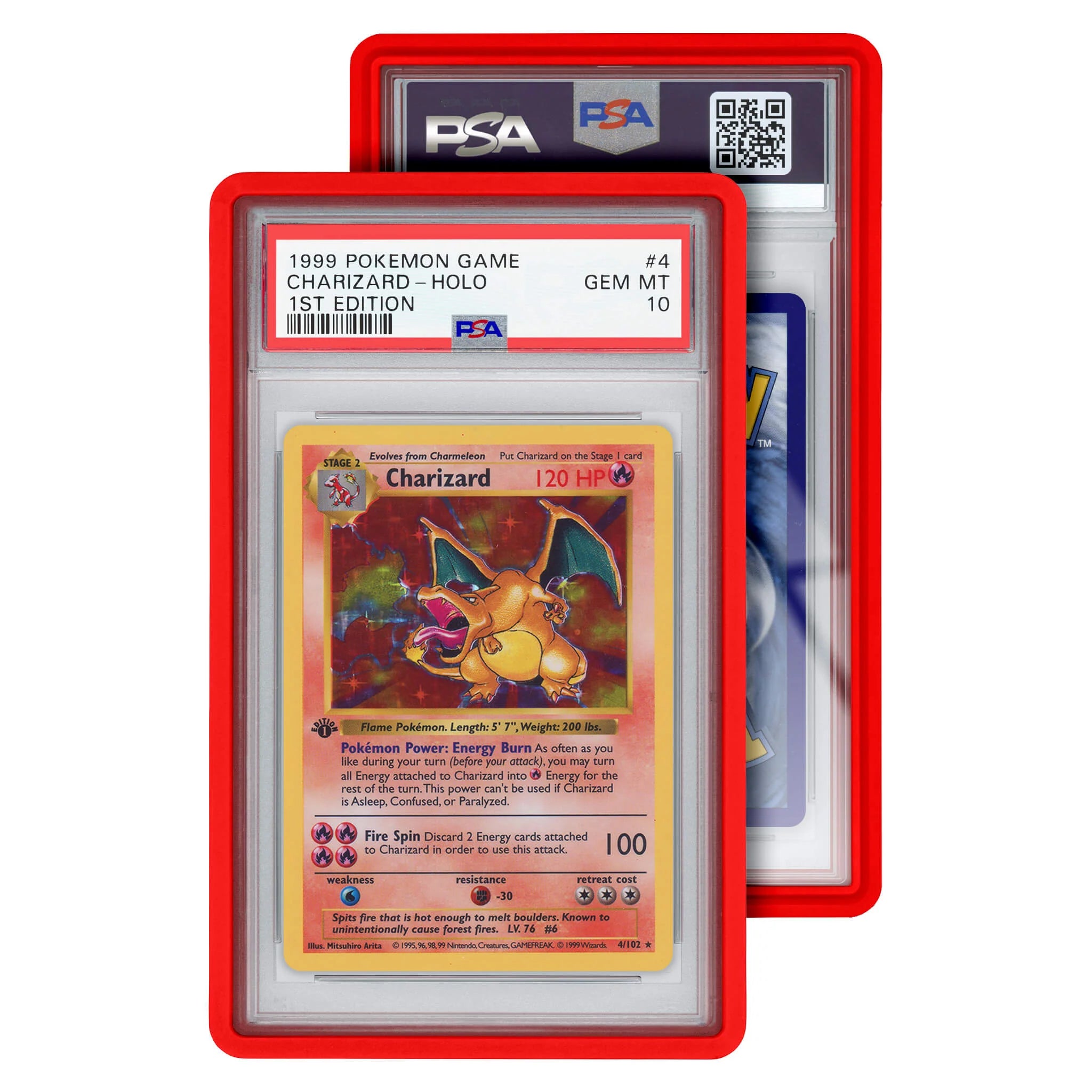 GradedGuard Standard Case (PSA)- Red | Northwest Card Company