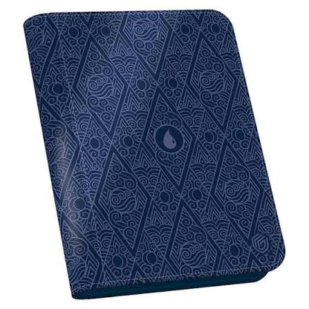 Zipfolio 160 Xenoskin Magic: The Gathering | Avatar:The Last Airbender- Mana Symbol Blue