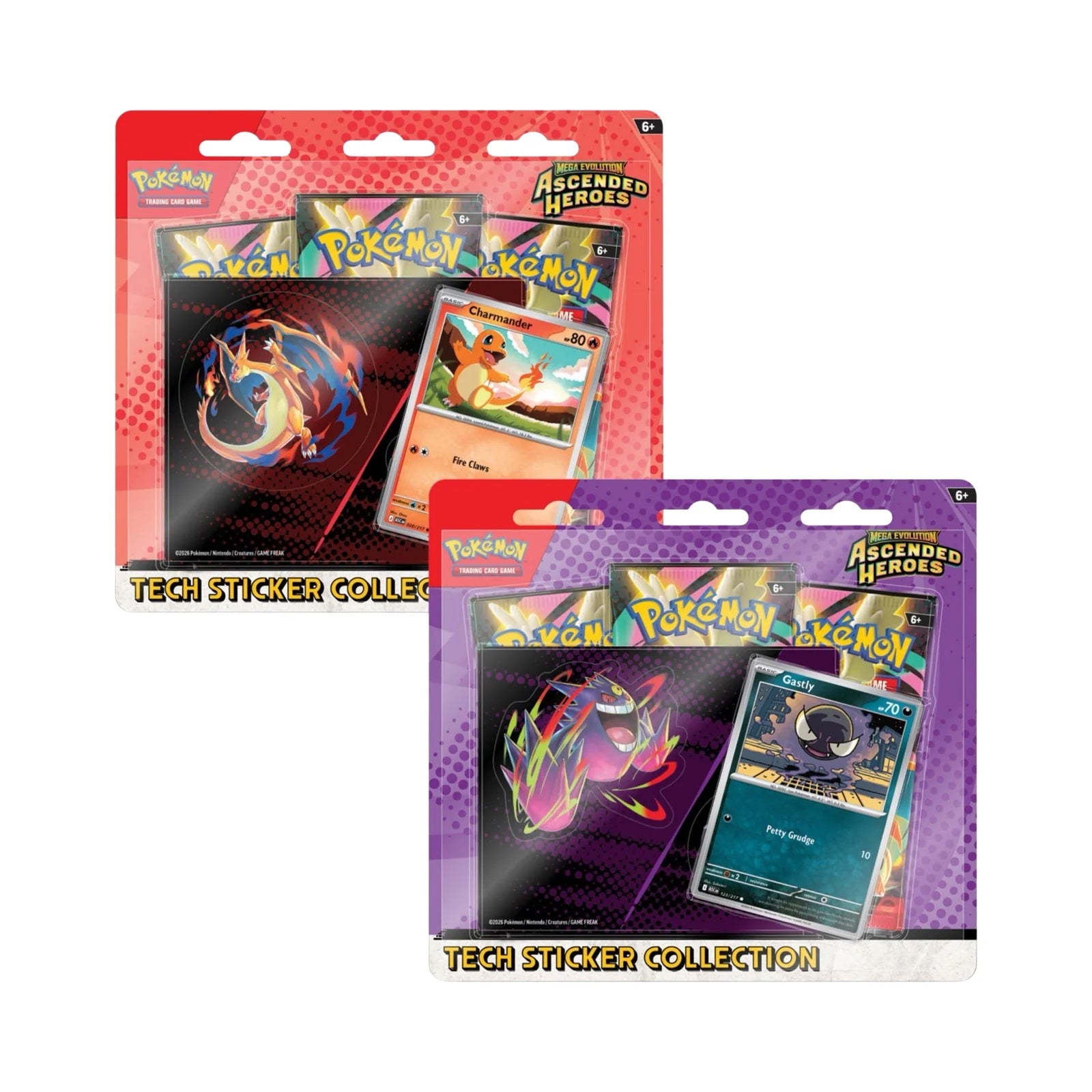 Pokemon Ascended Heroes Tech Sticker Collection (Random Artwork)