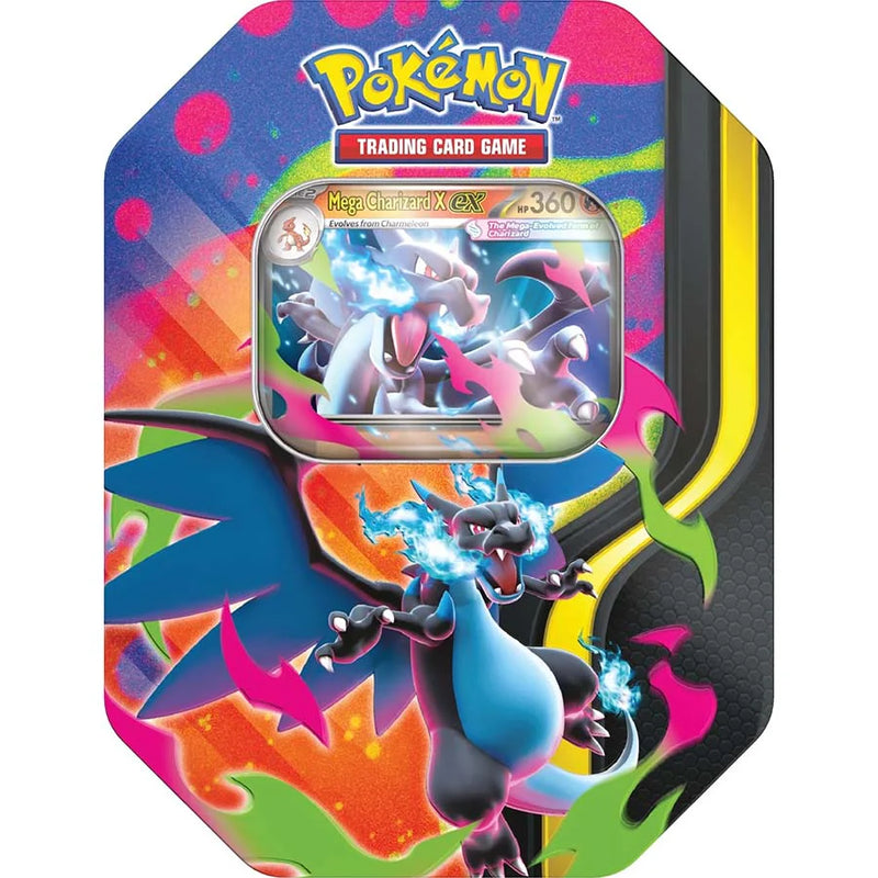 Load image into Gallery viewer, Pokemon Mega Charizard Tin (Set of 2) - Northwest Card Company
