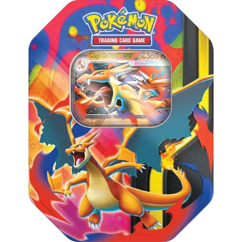Load image into Gallery viewer, Pokemon Mega Charizard Tin (Set of 2) - Northwest Card Company
