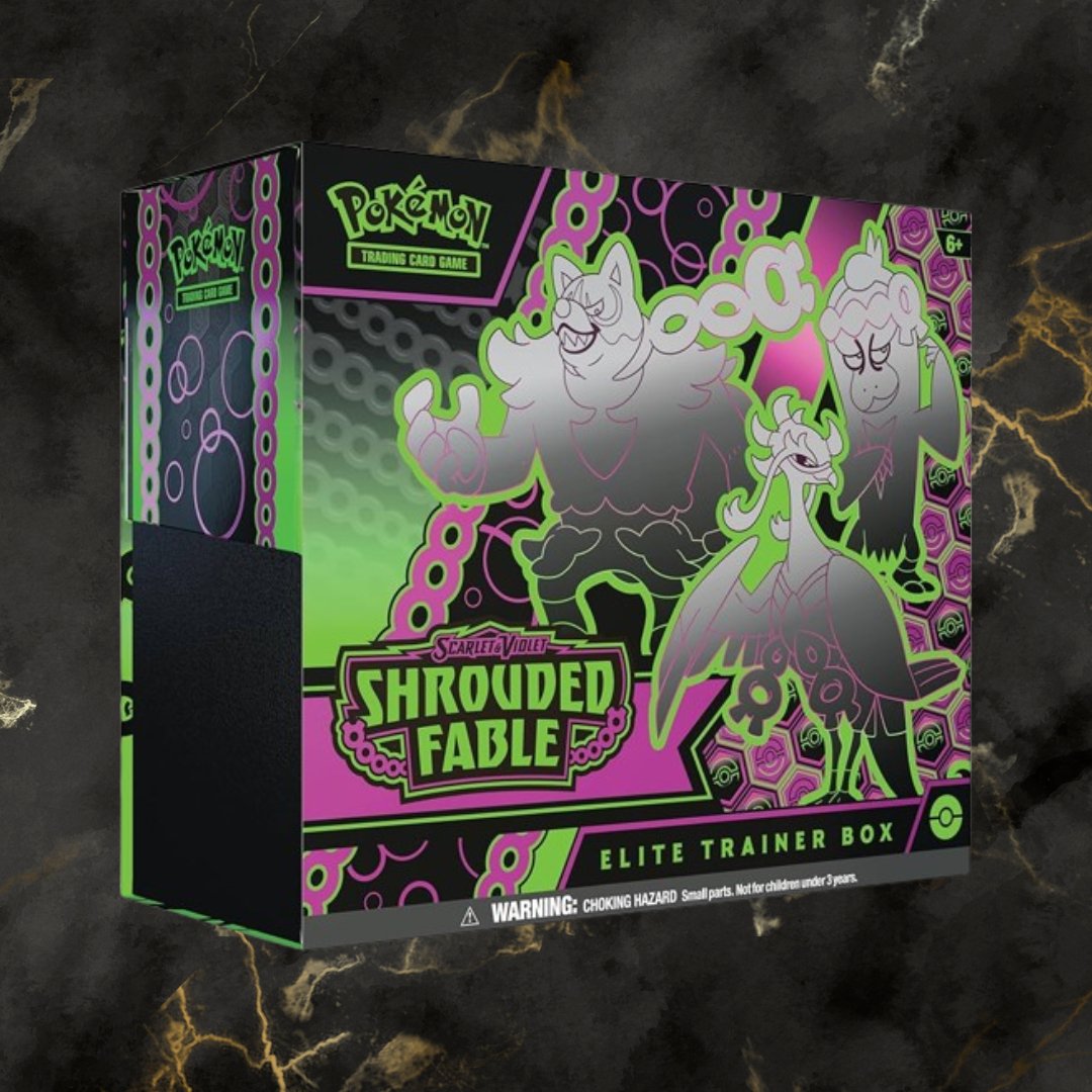 Pokemon Shrouded Fable Elite Trainer Box - Northwest Card Company