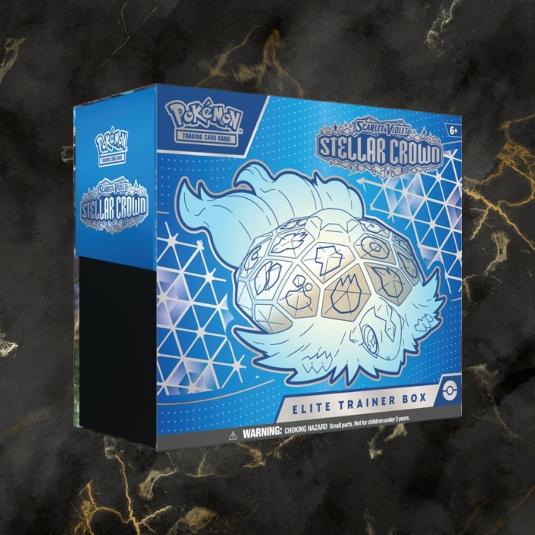 Pokemon Stellar Crown Elite Trainer Box (ETB) - SHIPS 9/12 - Northwest Card Company