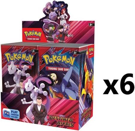 Destined Rivals Booster Box- Sealed Case (Ships on/before 5/30)- 1 Case Limit