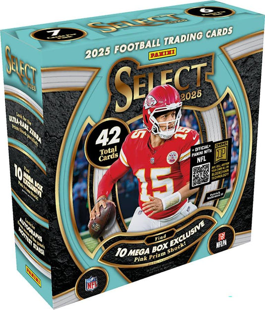 2025 Panini Select Football Mega (Pink Prizm Shock) - Northwest Card Company